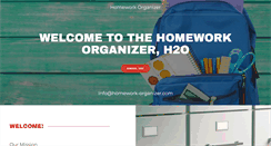 Desktop Screenshot of homework-organizer.com